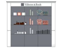 Villeroy & Boch licensee | point of sales concept & guidelines